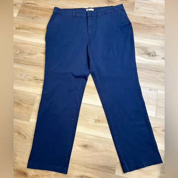 DICKIES Women’s Regular Straight Navy Blue Pants Size 20 - Picture 3 of 9